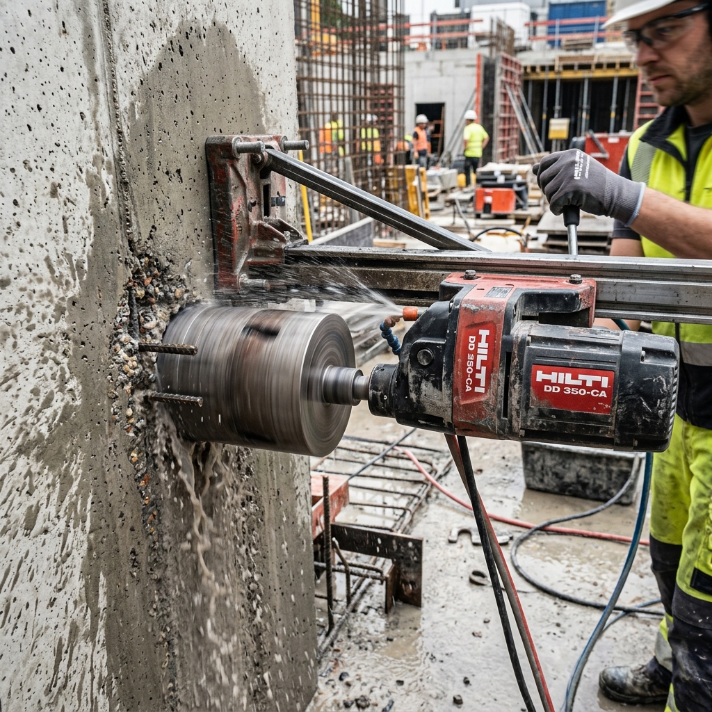 Karot Nedir? Karot İle Beton Delme Nasıl Yapılır?